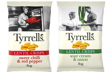 Tyrells Lentils Crisps