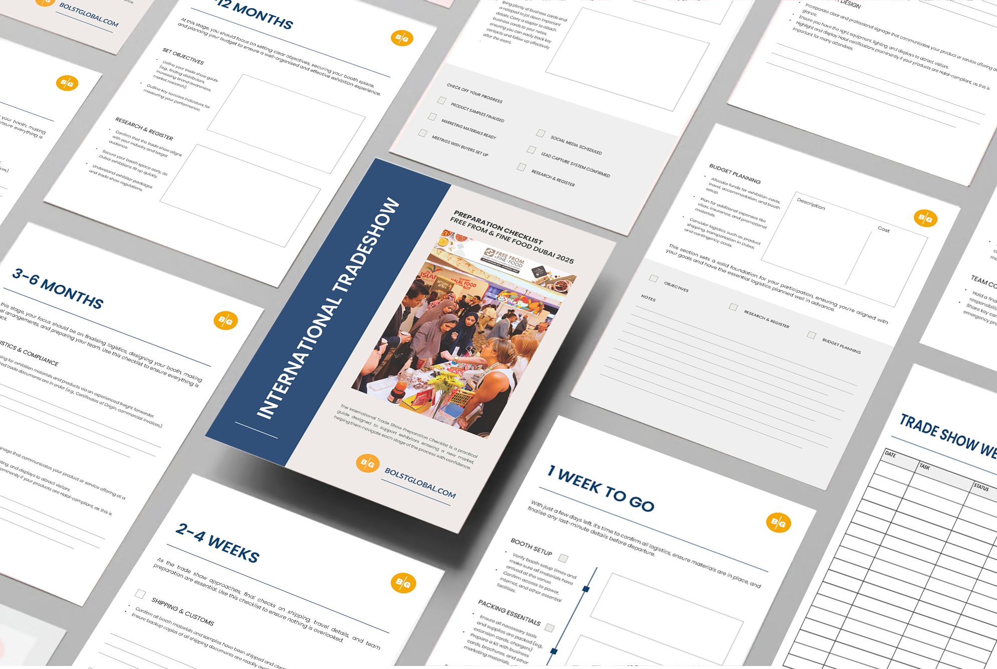 Tradeshow pages